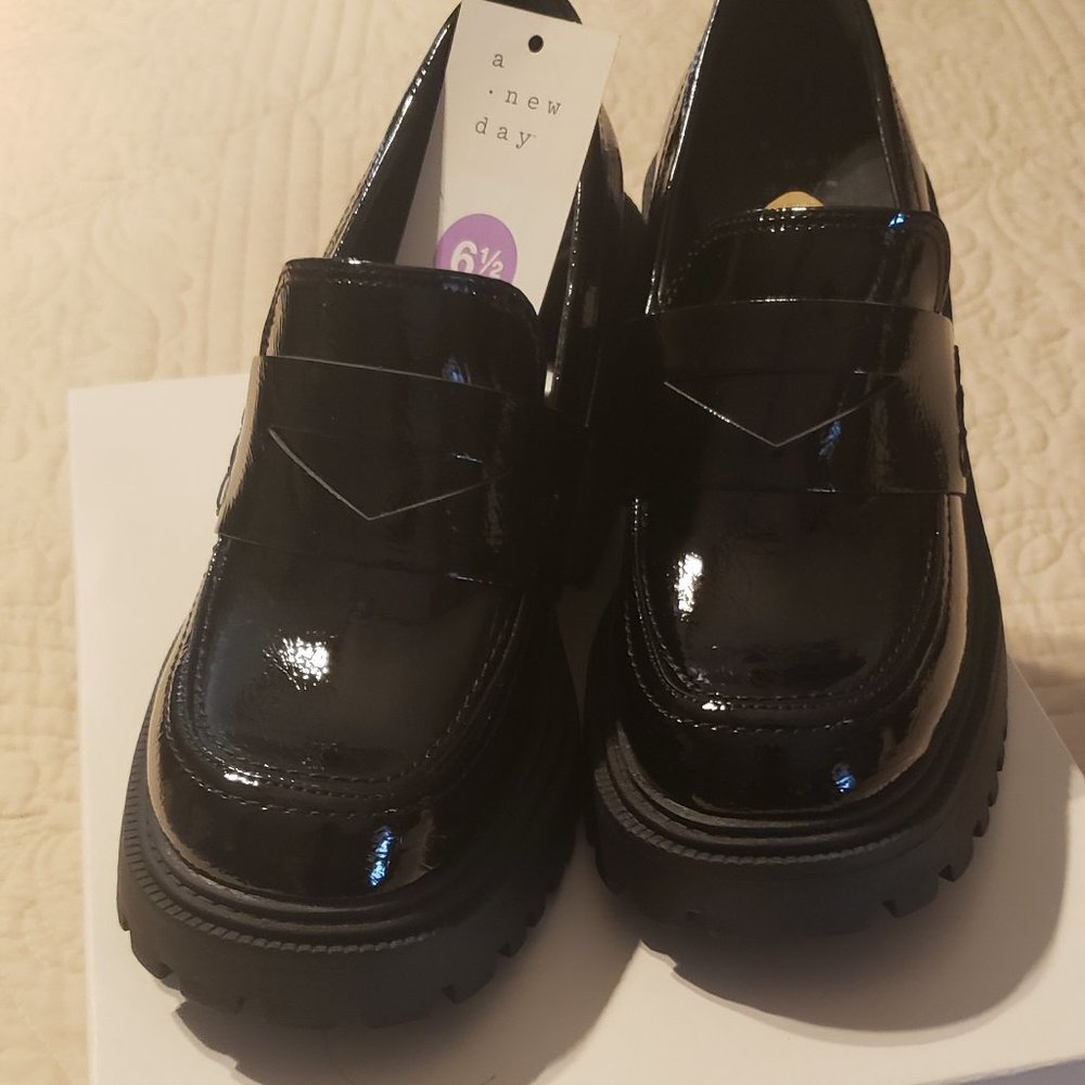 A New Day Black Platform Shoes